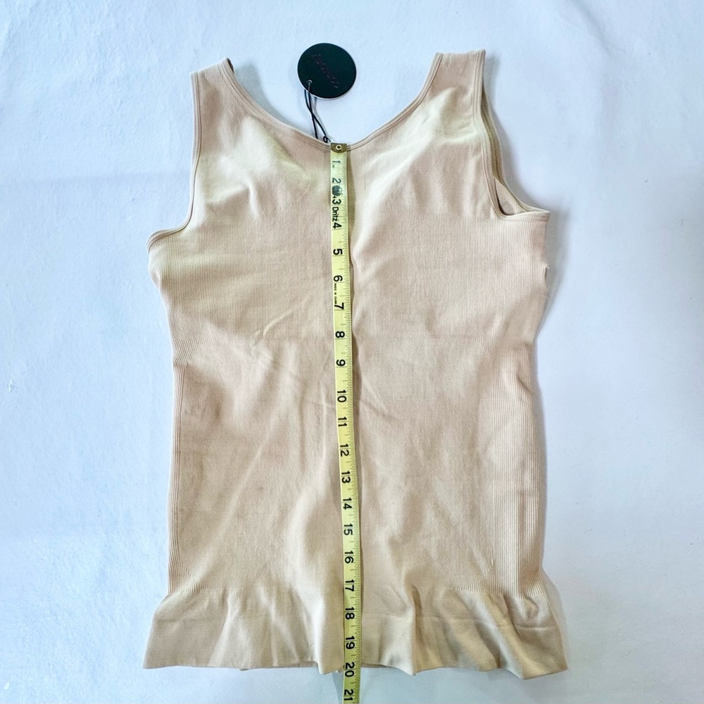 CONTORLY Cami Shaper Classic Beige Nude Shapewear Tank XXXL 3XL - Picture 13 of 17